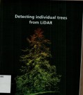 Detecting individual trees from LIDAR