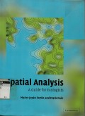 Spatial analysis: a guide for ecologists