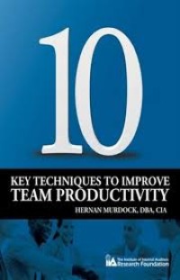 10 key techniques to improve team productivity