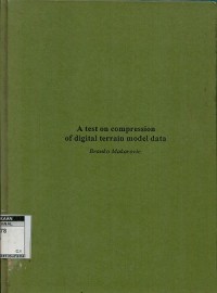 Image of A Test on compression of digital terrain model data