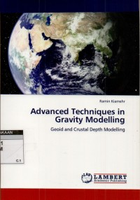 Image of Advanced techniques in gravity modelling