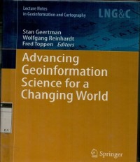 Advancing geoinformation science for a changing world