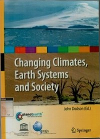 Changing climates, earth systems and society