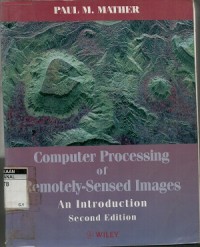 Image of Computer processing of remotely sensed images