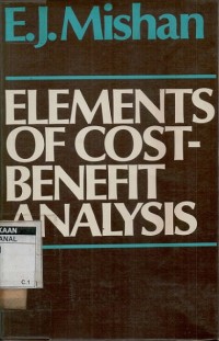 Elements of cost benefit analysis