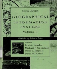 Geographical information systems Volume 1: principles and technical issue