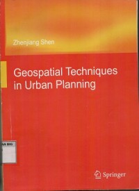 Geospatial techniques in urban planning