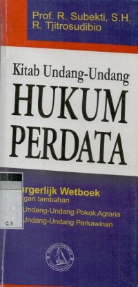 Kitab undang-undang hukum perdata