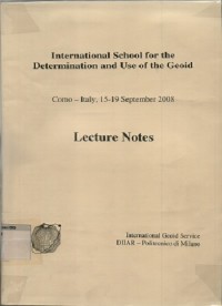 International school for the determination and use of he geoid