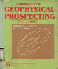 Introduction to geophysical prospecting