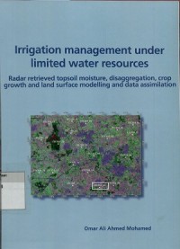 Irrigation management under limited water resources