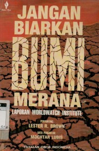 Jangan biarkan bumi merana