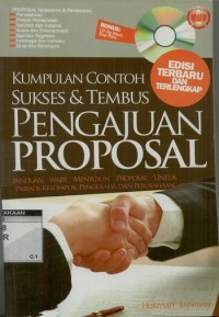 Kumpulan contoh sukses dan tembus: pengajuan proposal