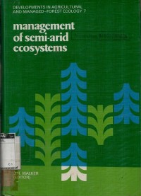 Management of semi arid ecosystems