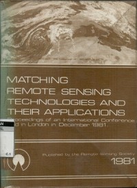 Matching remote sensing technologies and their applications