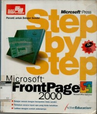 Microsoft frontpage 2000 microsoft office application step by step