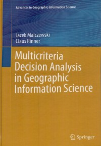 Multicriteria decision analysis in geoinformation science