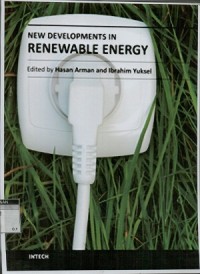 New developments in renewable energy