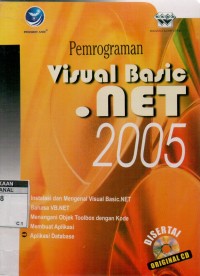 Pemrograman visual basic.net 2005