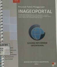 Petunjuk teknis penggunaan Inageoportal