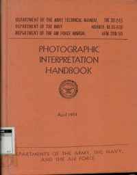 Photographic interpretation handbook