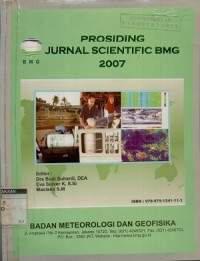 Prosiding jurnal scientific BMG 2007