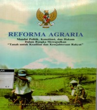 Refleksi peran tanah dan arah pengembangan ilmu tanah dalam upaya mewujudkan tanah untuk keadilan dan kesejahteraan rakyat