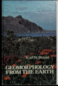 Geomorphology from the earth