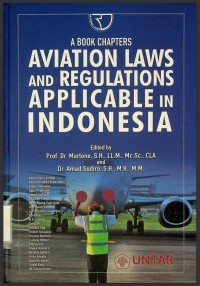 Image of A book chapter aviation laws and regulations applicable in Indonesia