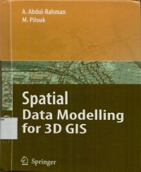 Spatial data modelling for 3D GIS