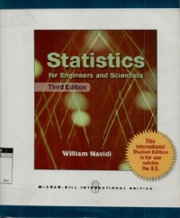 Statistics for engineers and scientists