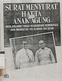 Surta menyurat Hatta dan Anak Agung