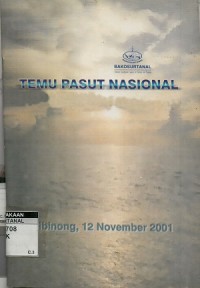 Temu pasut nasional, Cibinong 12 November 2001