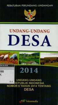 Undang-undang desa 2014 no.6 tahun 2014 tentang desa