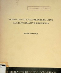 Global gravity field modelling using satellite gravity gradiometry