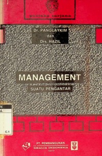 Management suatu pengantar