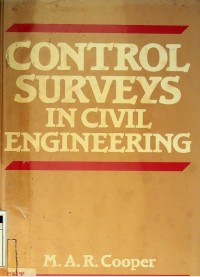 Control surveys in civil engineering