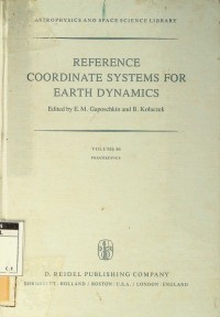 Reference coordinate systems for earth dynamics