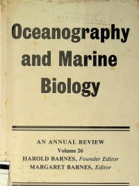 Oceanography and marine biology: an annual review