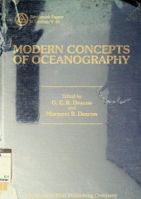 Modern concepts of oceanography