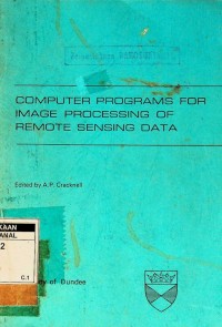 Computer programs for image processing of remote sensing data