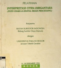 Pelatihan interprstasi citra dirgantara