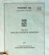 Analisa statistik kebumian