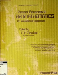 Recent advances in geomathematics an International Symposium