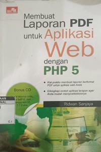 Image of Membuat laporan PDF untuk aplikasi web dengan PHP 5