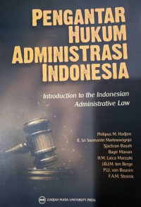 Image of Pengantar Hukum Administrasi Indonesia