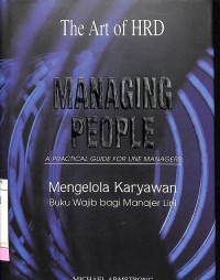 Image of The art of HRD; managing people