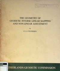 Geometry of geodetic inverse linear mapping and non-linear adjusment