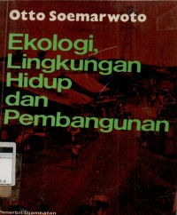 Image of Ekologi, lingkungan hidup dan pembangunan