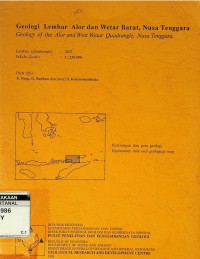 Geologi lembar Wetar Timur, Nusa Tenggara